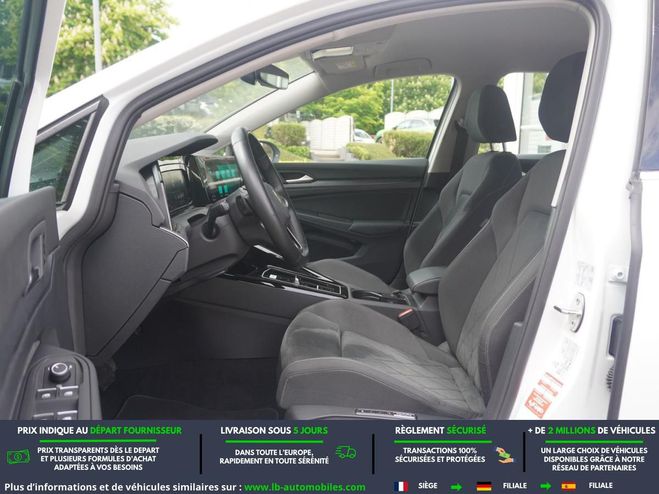 Volkswagen Golf 1.4 Hybrid Rechargeable OPF 204 BVA Blanc M�tallique de 2022
