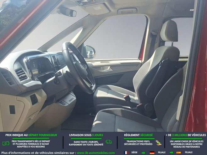 Volkswagen Multivan 2.0 TSI 204 BVA Rouge M�tallique de 2022