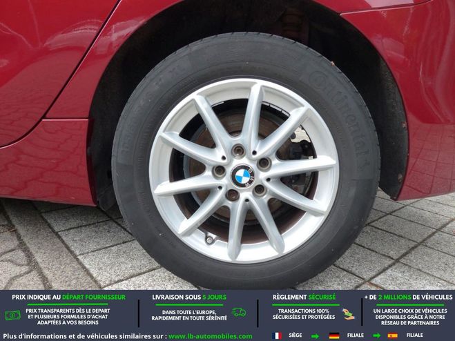 BMW Serie 1 118i 140 ch BVA Rouge M�tallique de 2019