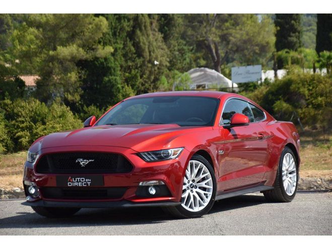 Ford Mustang Convertible 5.0 V8 Ti-VCT - 421 - BVA 20 ROUGE de 2015