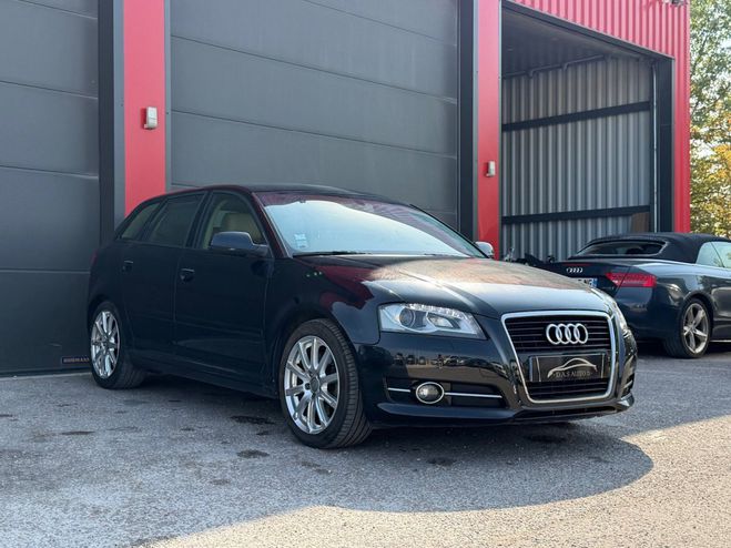 Audi A3 Sportback 2.0 TDI 170 DPF Ambition Luxe  Noir de 2011