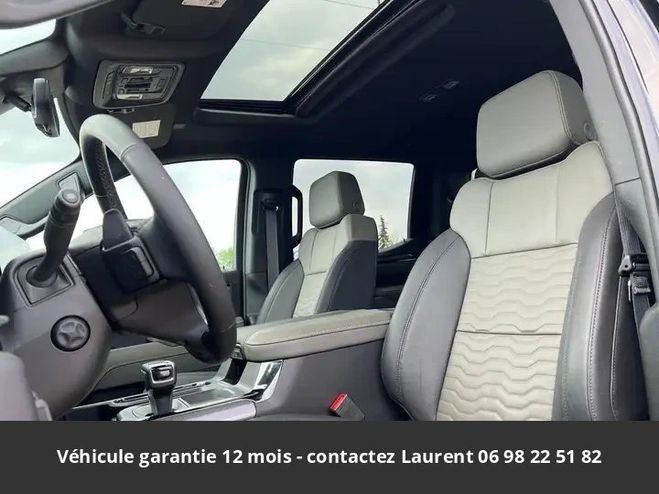 Chevrolet Silverado zr2 6.2l tout compris hors homologation  Noir de 2026