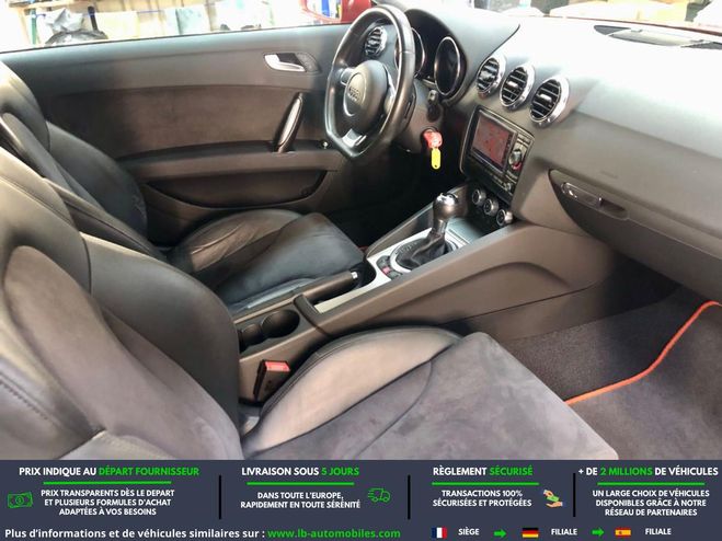 Audi TT 2.0 TFSI 211 BVA Rouge M�tallique de 2012