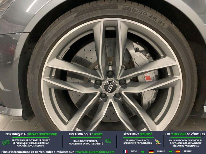 Audi RS6 Performance V8 4.0 TFSI 605 Quattro BVA Gris M�tallique de 2016