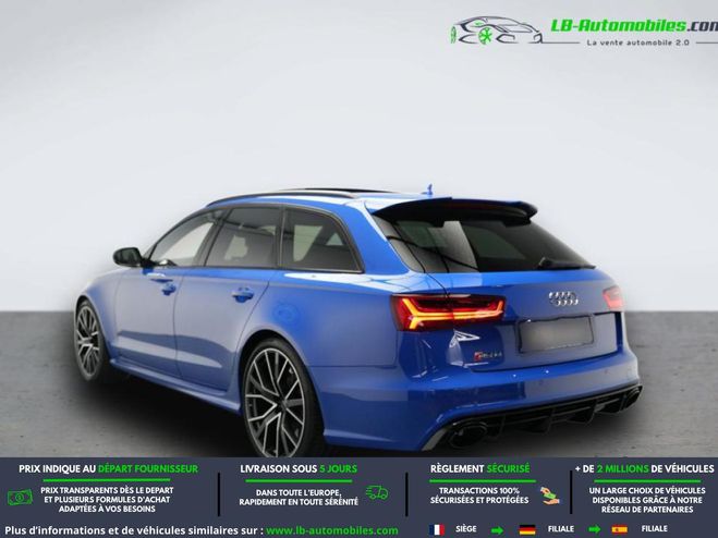 Audi RS6 Performance V8 4.0 TFSI 605 Quattro BVA Bleu M�tallique de 2018