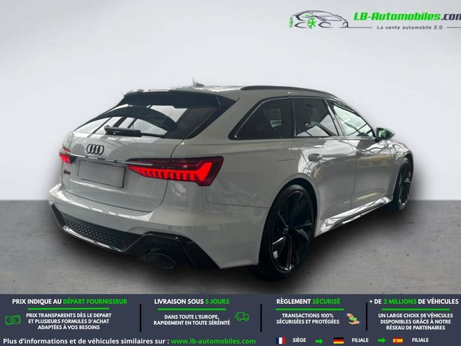 Audi RS6 V8 4.0 TFSI 600 BVA Quattro Blanc M�tallique de 2020