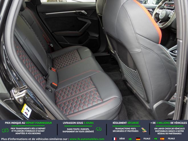Audi RS3 2.5 TFSI 400 BVA Quattro Noir M�tallique de 2023