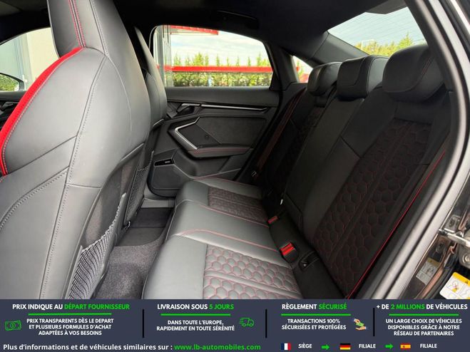 Audi RS3 2.5 TFSI 400 BVA Quattro Noir M�tallique de 2026