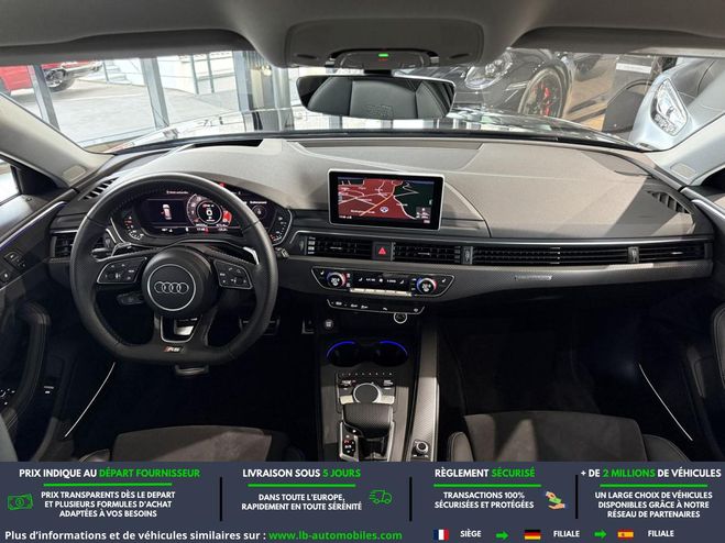Audi RS4 V6 2.9 TFSI 450 ch BVA Noir M�tallique de 2018