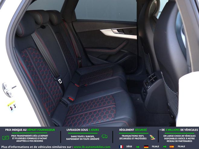 Audi RS4 V6 2.9 TFSI 450 ch BVA Blanc M�tallique de 2019