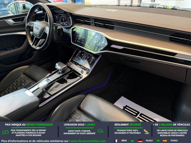 Audi RS7 V8 4.0 TFSI 600 BVA Quattro Noir M�tallique de 2021
