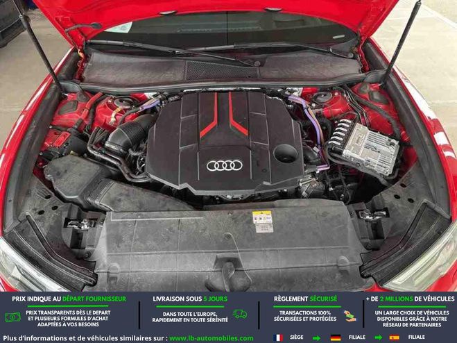 Audi S6 TDI 344 ch BVA Quattro Rouge M�tallique de 2024