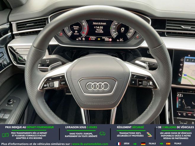 Audi A8 60 TFSIe 462 ch BVA Quattro Noir M�tallique de 2023
