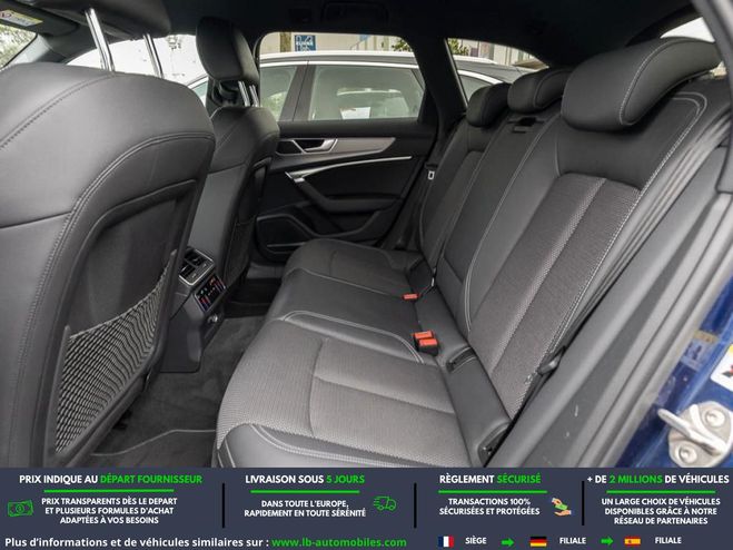 Audi A6 55 TFSIe 367 ch BVA Quattro Bleu M�tallique de 2021