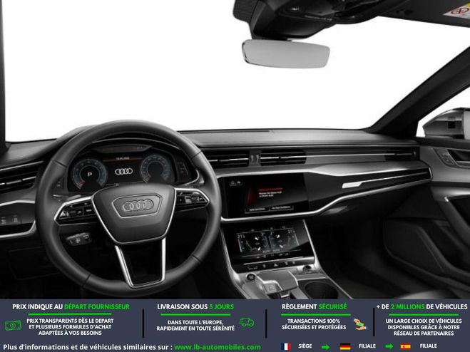 Audi A6 55 TFSI 340 ch Quattro BVA Noir M�tallique de 2023