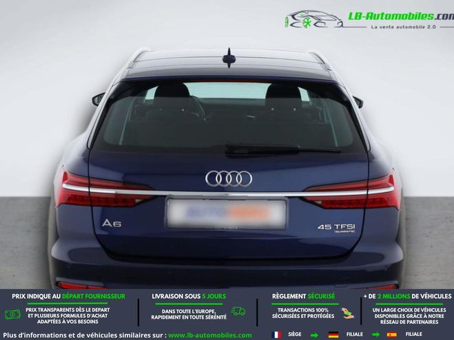 Audi A6 45 TFSI 265 ch Quattro BVA Bleu M�tallique de 2023