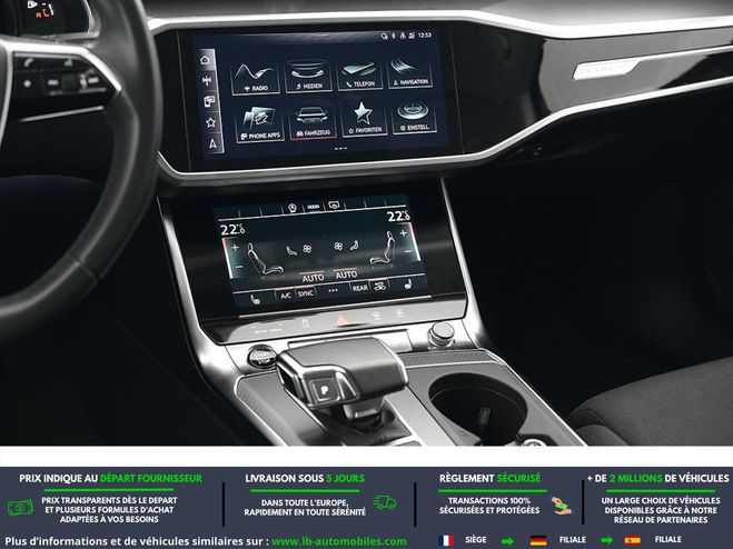 Audi A6 45 TFSI 265 ch Quattro BVA Bleu de 2022