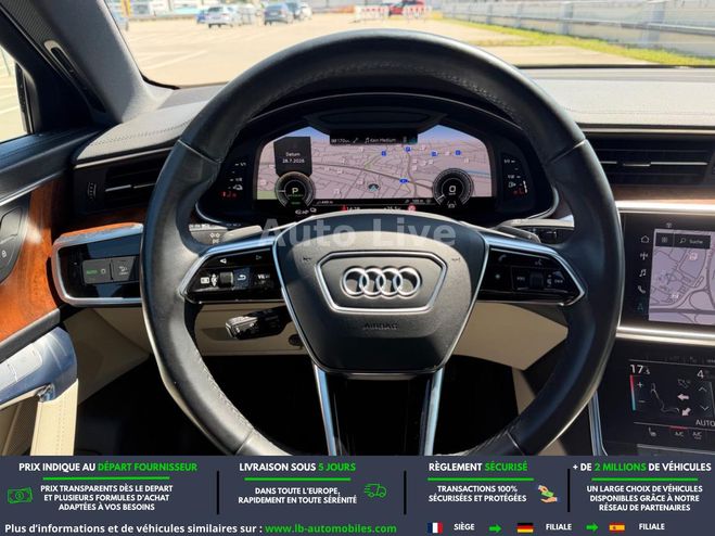 Audi A6 50 TFSIe 299 ch BVA Quattro Noir M�tallique de 2022