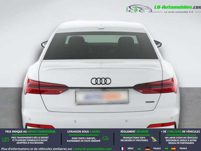 Audi A6 55 TFSIe 367 ch BVA Quattro Blanc de 2022
