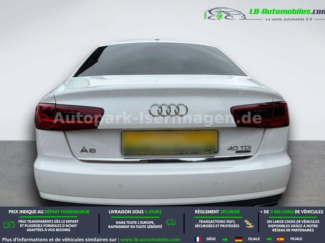 Audi A6 V6 3.0 TDI 218 BVA Blanc M�tallique de 2016