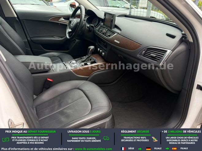 Audi A6 V6 3.0 TDI 218 BVA Blanc M�tallique de 2016