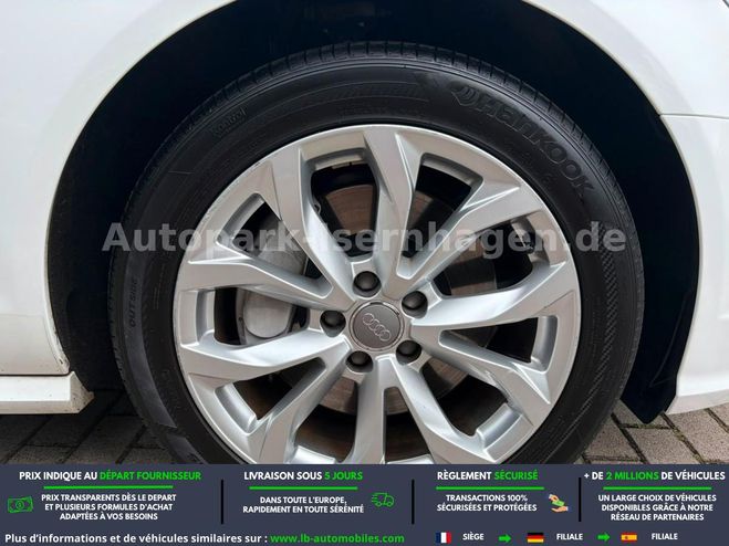 Audi A6 V6 3.0 TDI 218 BVA Blanc M�tallique de 2016