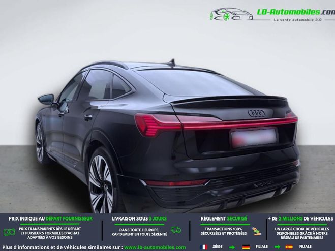 Audi Q8 e-Tron  55 408 ch 114 kWh Quattro Noir de 2023