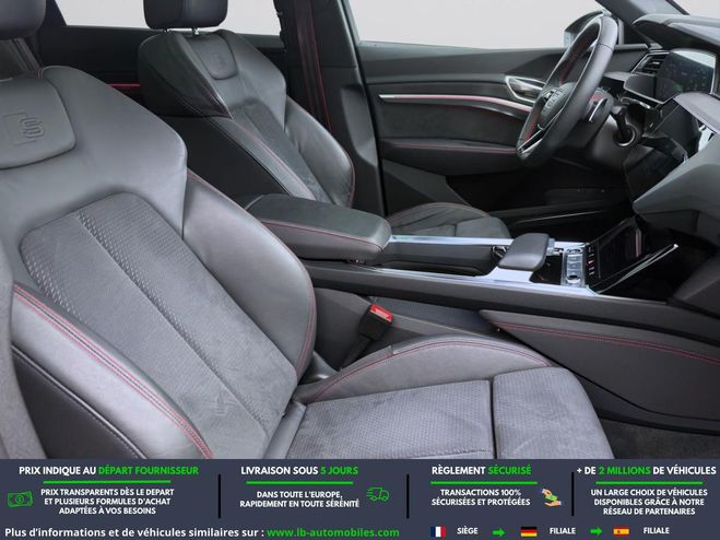 Audi Q8 e-Tron  55 408 ch 114 kWh Quattro Noir de 2023