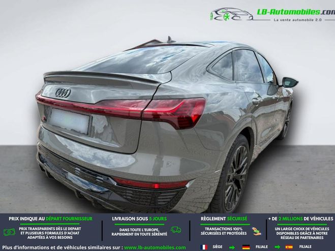 Audi Q8 e-Tron  55 408 ch 114 kWh Quattro Gris M�tallique de 2023