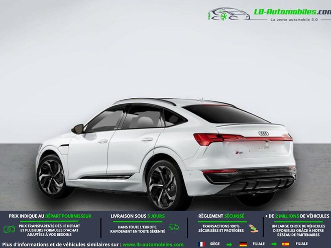 Audi Q8 e-Tron 50 340 ch 95 kWh Quattro Blanc M�tallique de 2023