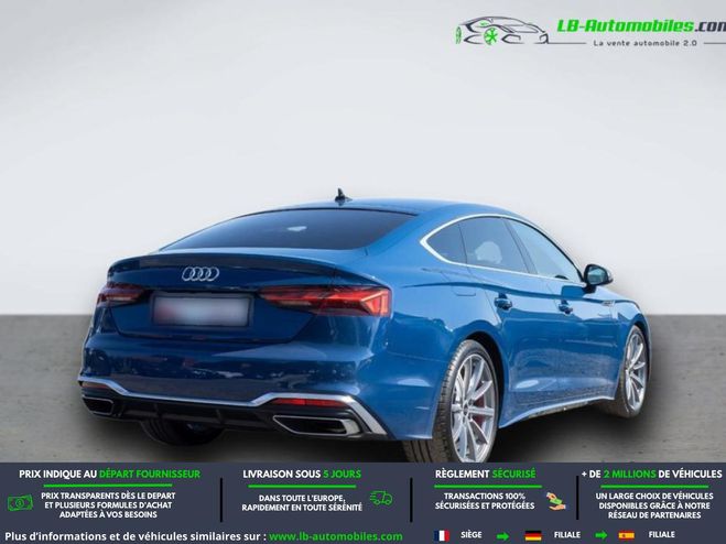 Audi A5 40 TFSI 204 BVA Bleu M�tallique de 2023
