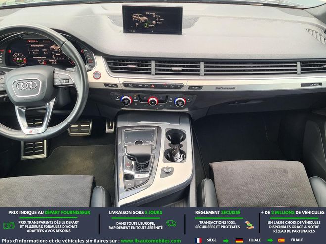 Audi SQ7 V8 4.0 TDI  435 BVA Quattro 7pl Gris M�tallique de 2018