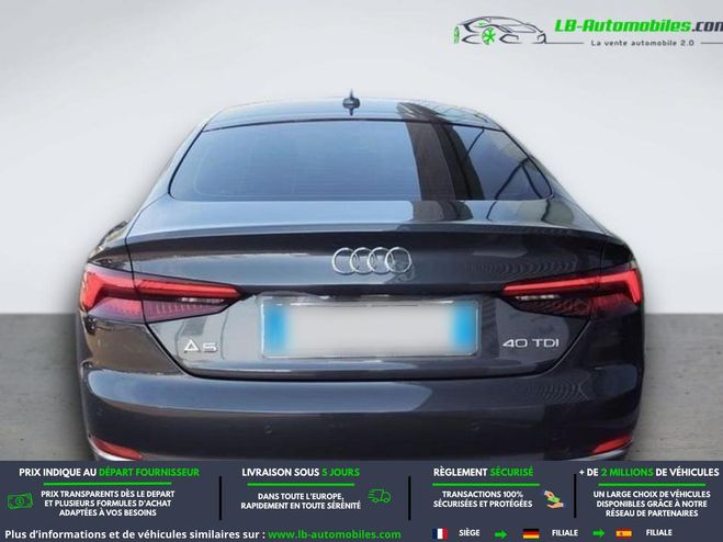 Audi A5 TDI 190 BVA Gris de 2019