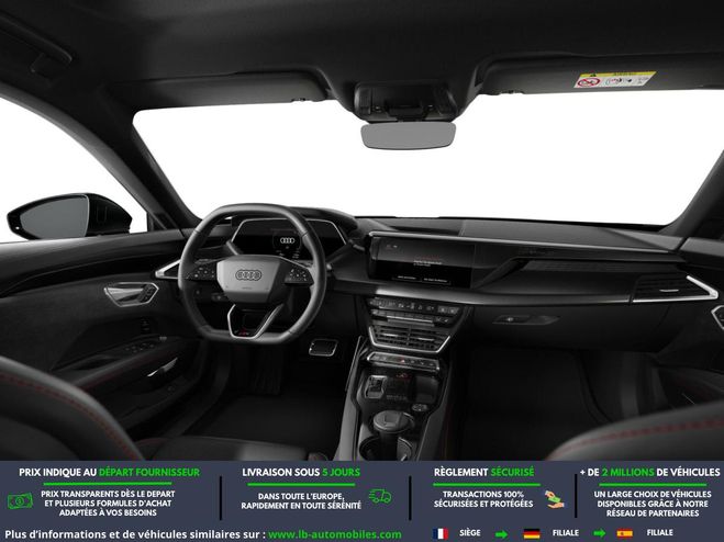 Audi RS E-tron GT 598 ch quattro Noir M�tallique de 2025