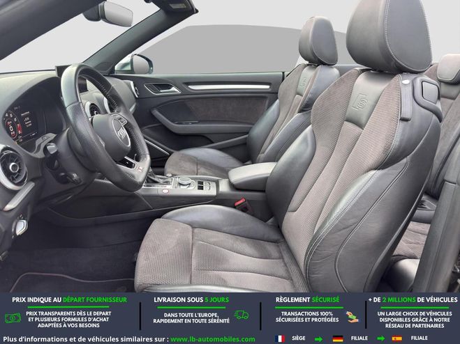 Audi S3 2.0 TFSI 310 BVA Quattro Noir M�tallique de 2017