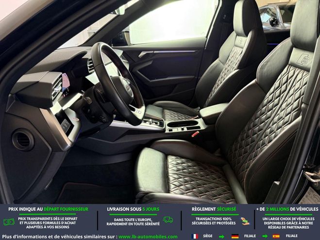 Audi S3 TFSI 310 BVA Quattro Noir M�tallique de 2021