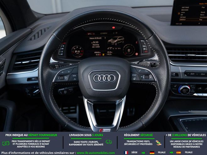 Audi Q7 50 TDI 286 BVA Quattro 5pl Bleu M�tallique de 2019