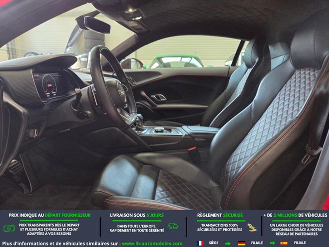 Audi R8 V10 Plus 5.2 FSI 610 BVA Quattro Rouge M�tallique de 2017