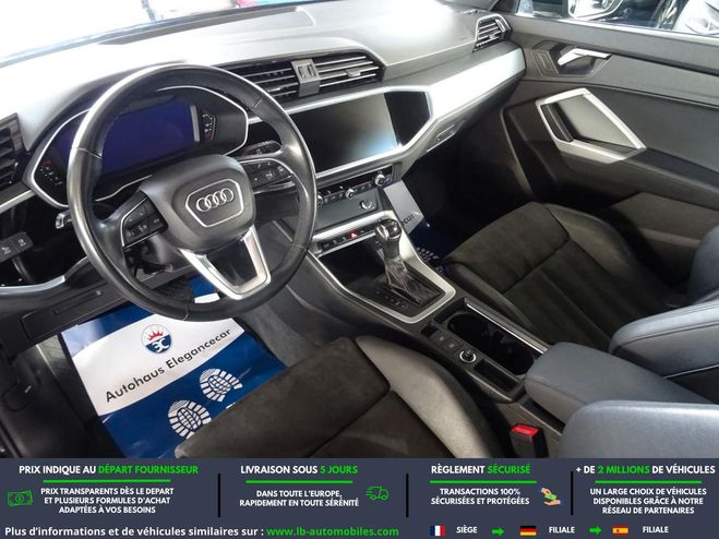 Audi Q3 35 TDI 150 ch BVA Quattro Noir M�tallique de 2022