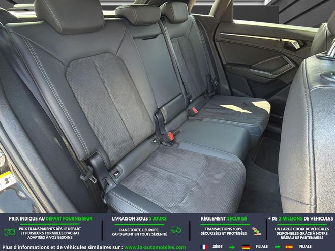 Audi Q3 35 TDI 150 ch BVA Quattro Noir M�tallique de 2021