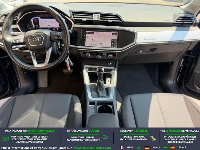Audi Q3 35 TDI 150 ch BVA Bleu M�tallique de 2019