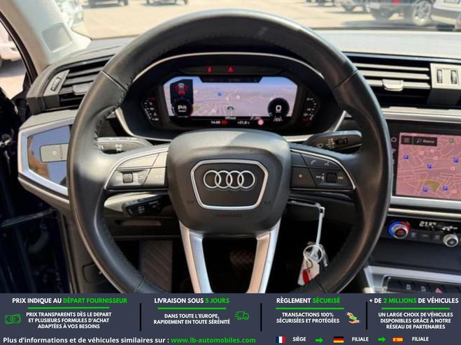 Audi Q3 35 TDI 150 ch BVA Bleu M�tallique de 2019