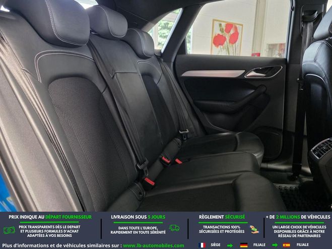 Audi Q3 2.0 TFSI 180 ch BVA Quattro Bleu M�tallique de 2017
