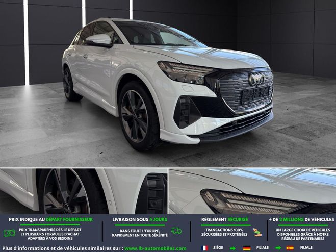 Audi Q4 45 265 ch 82 kWh quattro Blanc M�tallique de 2023