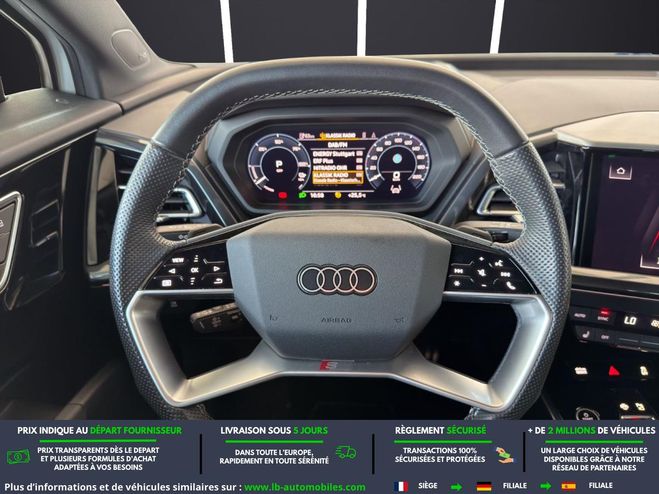 Audi Q4 45 265 ch 82 kWh quattro Blanc M�tallique de 2023