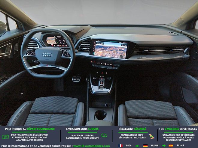 Audi Q4 45 265 ch 82 kWh quattro Gris M�tallique de 2023