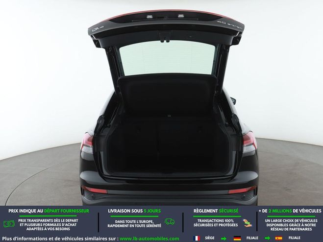 Audi Q4 40 204 ch 82 kW Noir M�tallique de 2022