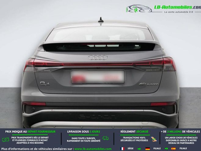 Audi Q4 40 204 ch 82 kW Noir M�tallique de 2023