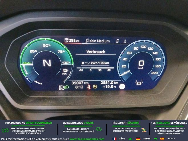 Audi Q4 40 204 ch 82 kW Gris de 2023