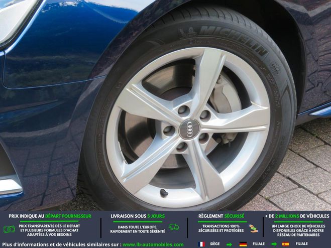 Audi A4 40 TDI 190 BVA Bleu M�tallique de 2020